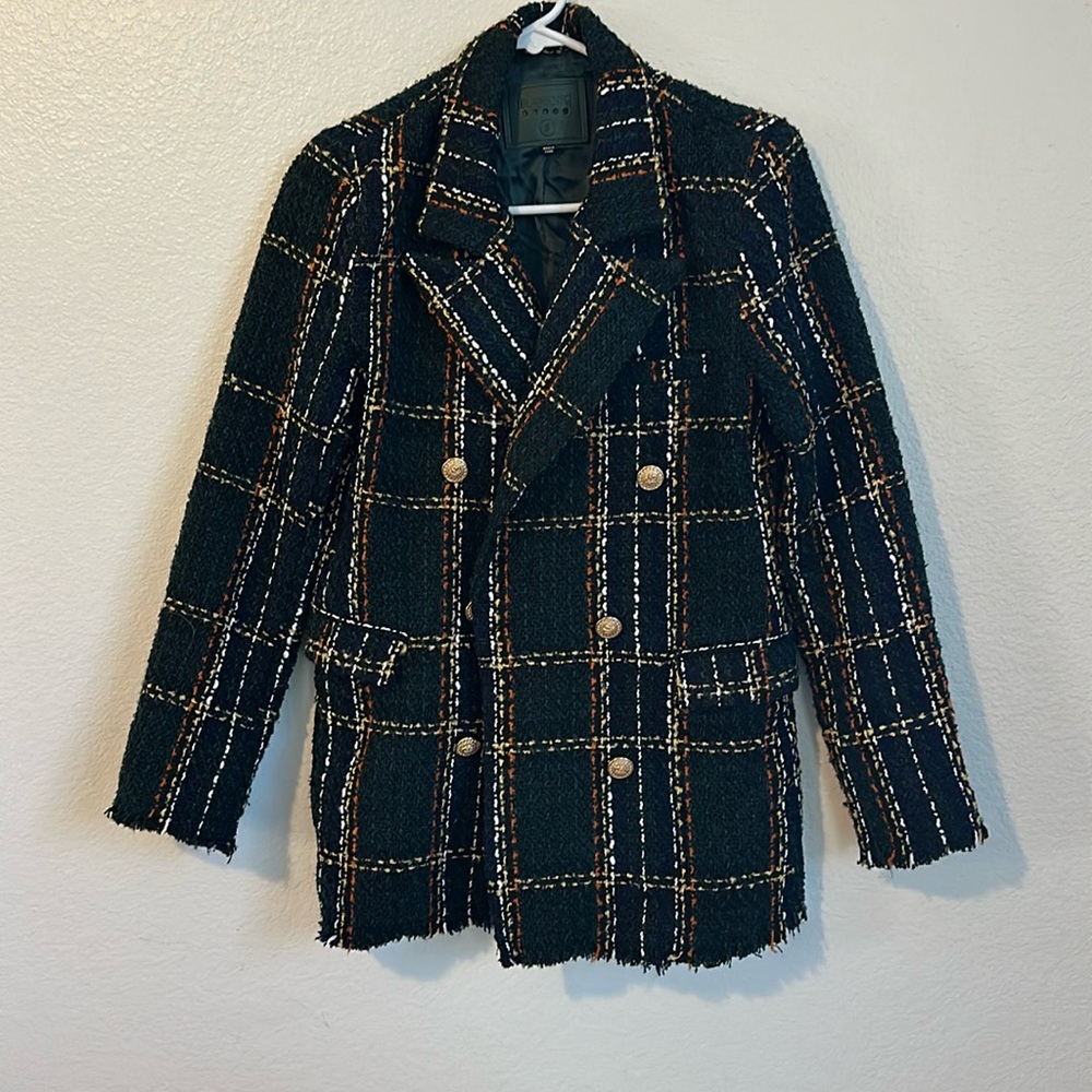 Fringe Hem blazer BLANK NYC